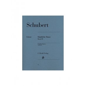 Franz Schubert: Complete Dances - Volume II (Henle Urtext Edition)