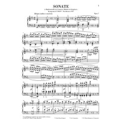 Ludwig Van Beethoven: Piano Sonata No.4 in Eb Major Op.7 (Henle Urtext)