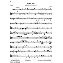 W.A. Mozart: Streichquintette Band III - Urtext (Score/Parts)