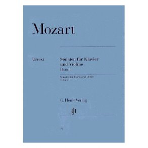 W.A. Mozart: Violin Sonatas - Volume 1 (Henle Urtext Edition)