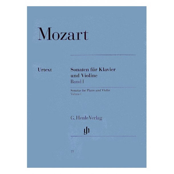 W.A. Mozart: Violin Sonatas - Volume 1 (Henle Urtext Edition)