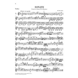 W.A. Mozart: Violin Sonatas - Volume 1 (Henle Urtext Edition)