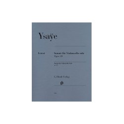 Eugene Ysaye: Sonata For Cello Solo Op.28