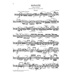 Eugene Ysaye: Sonata For Cello Solo Op.28