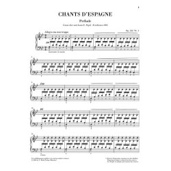 Isaac Albeniz: Chants d?Espagne Op.232 (Urtext Edition)