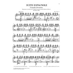 Isaac Albniz: Suite Espagnole Op. 47