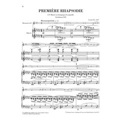 Claude Debussy: Premire Rhapsodie Und Petite Pice