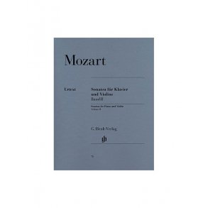 W.A. Mozart: Violin Sonatas - Volume 2 (Urtext Edition)