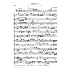 W.A. Mozart: Violin Sonatas - Volume 2 (Urtext Edition)