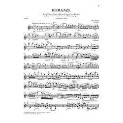 Max Bruch: Romance For Viola And Orchestra In F Op.85 (Violin Version)