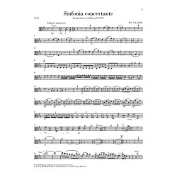 W.A. Mozart: Sinfonia Concertante E Flat KV.364