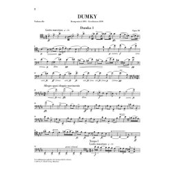 Antonin Dvorak: Dumky Piano Trio Op.90 (Urtext)