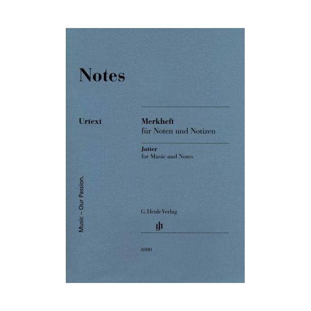 Henle Manuscript Notebook: Large