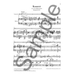 &Eacute;douard Lalo: Violoncello Concerto In D Minor - Cello/Piano (Urtext)