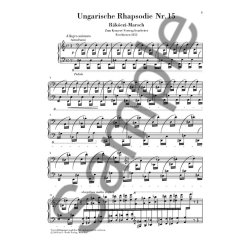 Franz Liszt: Hungarian Rhapsody No.15 - R&aacute;k&oacute;czi March