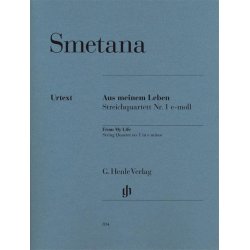 SMETANA AUS MEINEM LEBEN FROM MY LIFE STRING QUARTET NO 1 E MIN SC/PTS