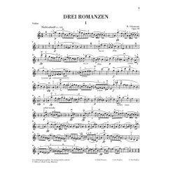 Robert Schumann: Drei Romanzen Op. 94