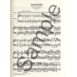 Johannes Brahms: Violin Concerto In D Major Op.77 - Piano Reduction