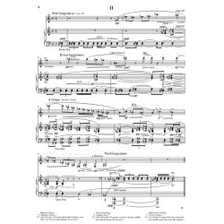 Alban Berg: Four Pieces For Clarinet And Piano Op.5 (Henle Urtext Edition)