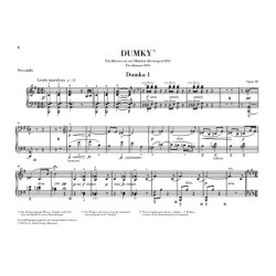 Antonin Dvorak: Dumky - Piano Trio Op.90 (Piano Four-Hands)