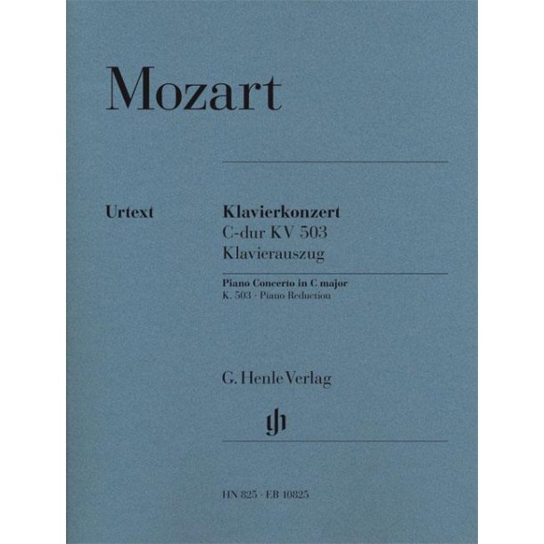 MOZART WA PIANO CONCERTO IN C MAJOR K503 (HERTTRICH) 2PF URTEXT PB BK