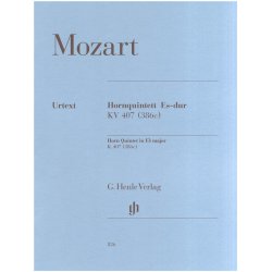W.A. Mozart: Horn Quintet In E flat K.407 (386c) - Urtext Parts