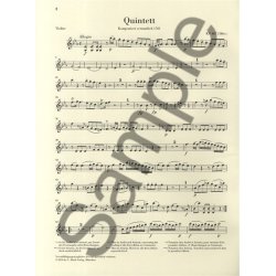 W.A. Mozart: Horn Quintet In E flat K.407 (386c) - Urtext Parts