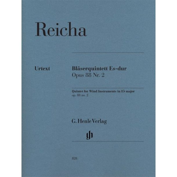 Anton Reicha: Quintet For Wind Instruments In E flat Op.88 No.2 (Parts)