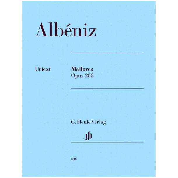 Isaac Albeniz: Mallorca Op.202 (Henle Urtext Edition)