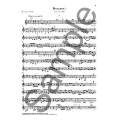 Johann Nepomuk Hummel: Trumpet Concerto In E - Trumpet/Piano (Urtext)