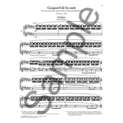 Maurice Ravel: Gaspard De La Nuit - Henle Urtext