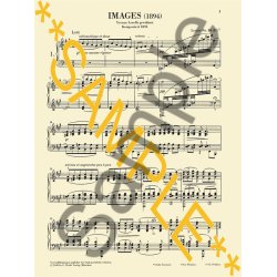 Claude Debussy: Images -1894 (Henle Urtext Edition)