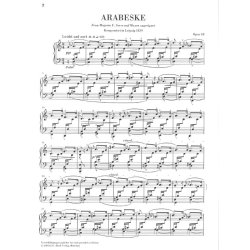 Robert Schumann: Arabesque In C Op.18 (Urtext Edition)