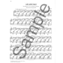 Robert Schumann: Arabesque In C Op.18 (Urtext Edition)