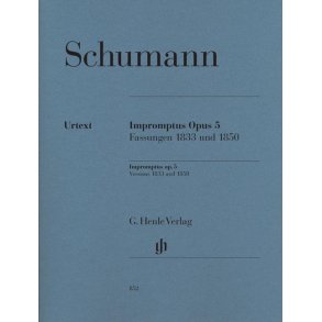 SCHUMANN IMPROMPTU OP.5 PF 1833 1850