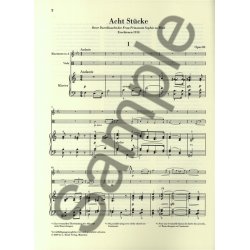 Max Bruch: Eight Pieces Op.83