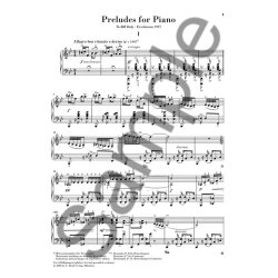 George Gershwin: Preludes For Piano (Henle Urtext Edition)