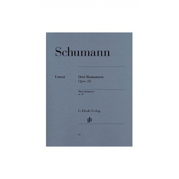 Robert Schumann: Three Romances Op.28 (Urtext)