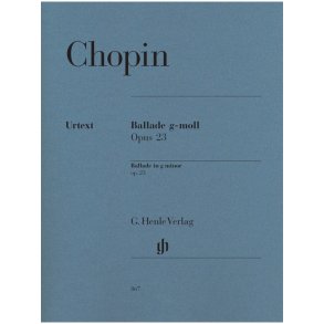Frederic Chopin: Ballade In G Minor Op.23