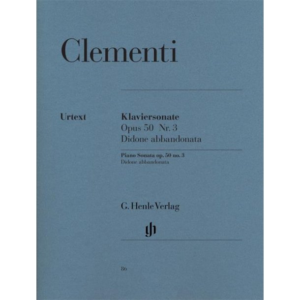 Muzio Clementi: Piano Sonata "Didone abbandonata", Scena Tragica g minor op. 50,3