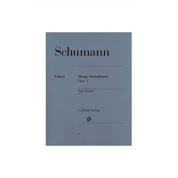 Robert Schumann: Abegg Variations Op.1 (Urtext Edition)