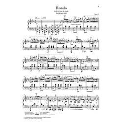 Fr&eacute;d&eacute;ric Chopin: Rondos (Henle Urtext Paperbound)