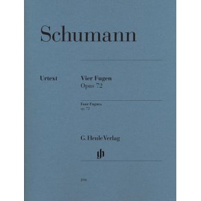 SCHUMANN FOUR FUGUES OP.72 PF URTEXT