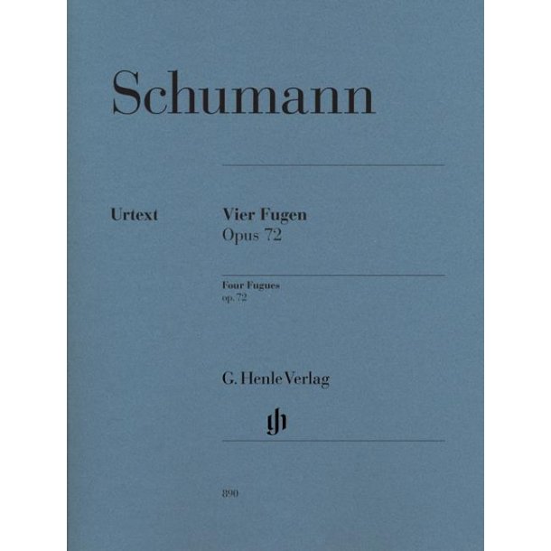 SCHUMANN FOUR FUGUES OP.72 PF URTEXT