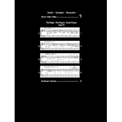 SCHUMANN FOUR FUGUES OP.72 PF URTEXT