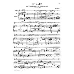 Ludwig Van Beethoven: Violin Sonatas - Volume 2 (Henle Urtext Edition)