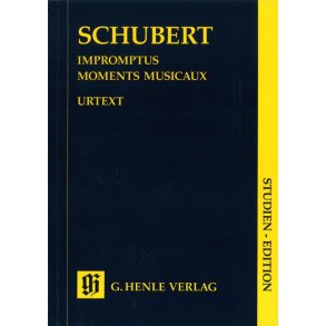 Franz Schubert: Impromptus And Moments Musicaux (Henle Urtext Edition) - Study Score