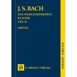 BACH JS THE WELL TEMPERED CLAVIER BK 2 BWV 870-893 STSC BK