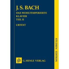 BACH JS THE WELL TEMPERED CLAVIER BK 2 BWV 870-893 STSC BK