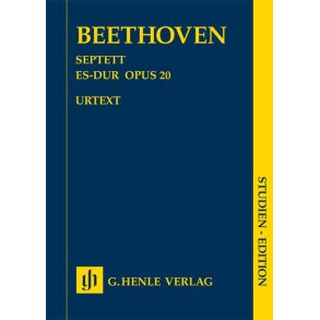 BEETHOVEN SEPTET Eb OP20 SC URTEXT